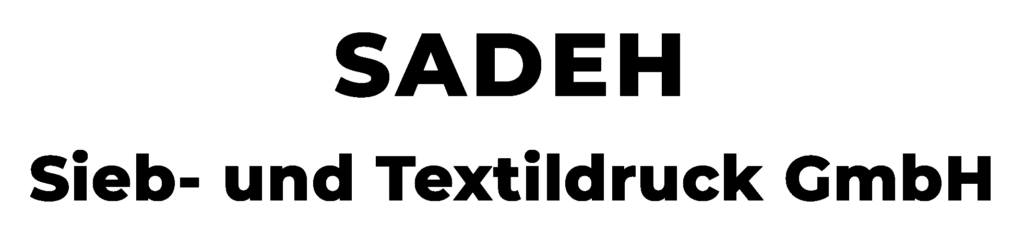 Sadeh Sieb- und Textildruck Logo